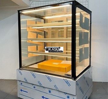 tu banh kem kinh vuong 3 tang sanden intercool sks-1507y 1m5 hinh 0