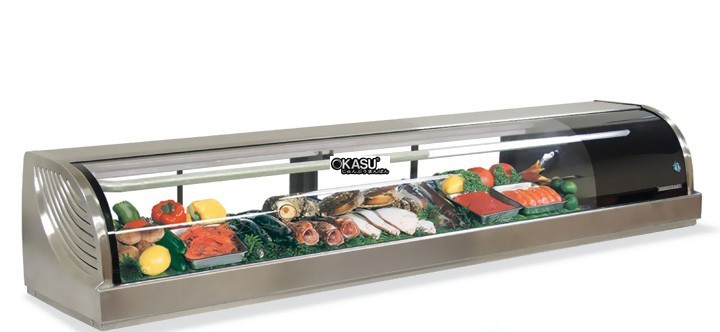tu trung bay sushi hoshizaki hnc-150be-l/r-s 1m5 hinh 1