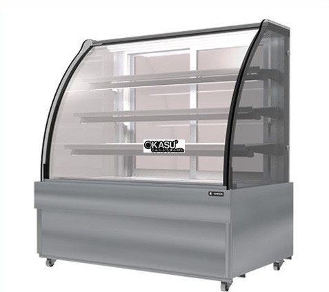 tu banh kem kinh cong 4 tang sanden intercool skk-1507z 1m5 hinh 0