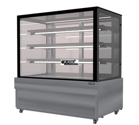 tu banh kem kinh vuong 4 tang sanden intercool sks-1207z 1m2 hinh 0