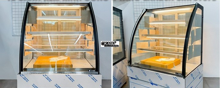 tu banh kem kinh cong 4 tang sanden intercool skk-0907z 0.9m hinh 0