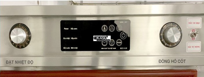 tu nau com 12 khay ket hop gas dien vinaki cam ung 12kdg-cu hinh 2