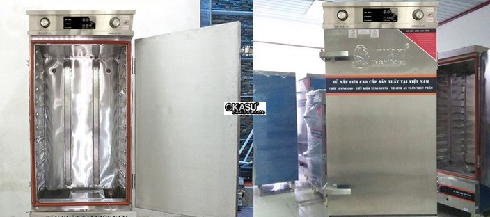 tu nau com 12 khay ket hop gas dien vinaki cam ung 12kdg-cu hinh 0