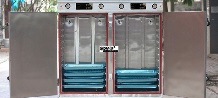 tu nau com 24 khay ket hop gas dien vinaki cam ung 24kdg-cu hinh 0