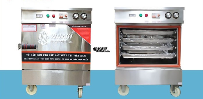 tu nau com 4 khay dung dien vinaki 4kd hinh 0