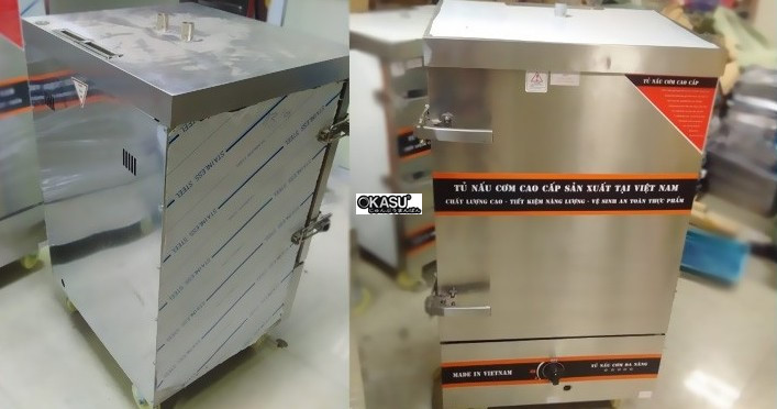 tu nau com 6 khay dung gas vinaki 6kg  hinh 0