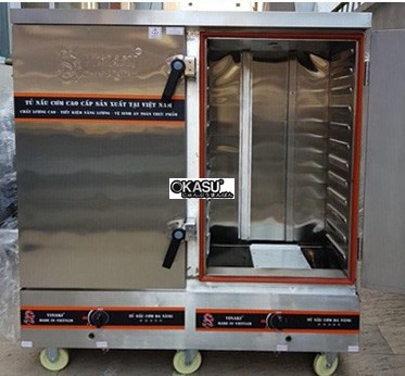 tu nau com 24 khay dung gas vinaki 24kg hinh 0