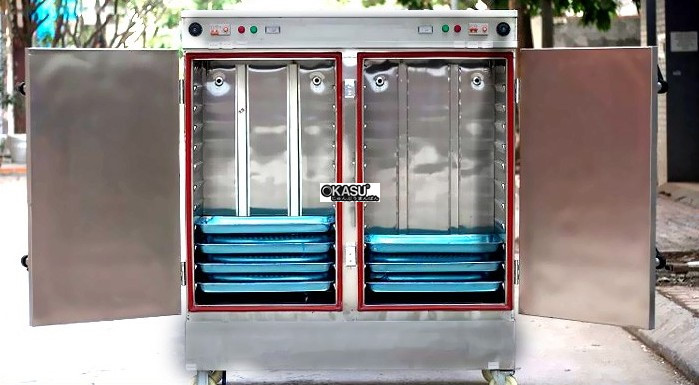 tu nau com 24 khay dung dien vinaki  24kd hinh 1