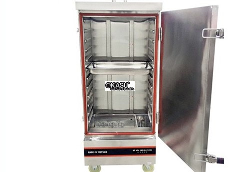 tu nau com vinaki 12 khay dung dien gas ket hop 12kdg hinh 2