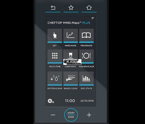 lo nuong hap da nang unox bakertop mind.maps™ plus 4 khay hinh 1