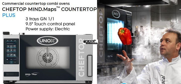 lo nuong hap da nang unox cheftop mind.maps™ plus 3 khay hinh 0