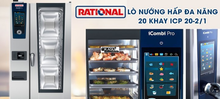 lo nuong hap da nang rational icp 20-1/1 hinh 3