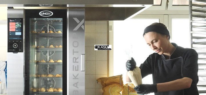 lo nuong hap da nang unox bakertop-x™ 10 khay hinh 0