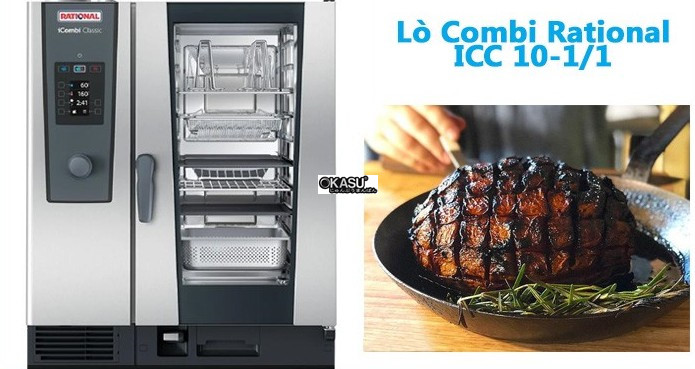 lo nuong hap da nang rational icc 10-1/1 hinh 0