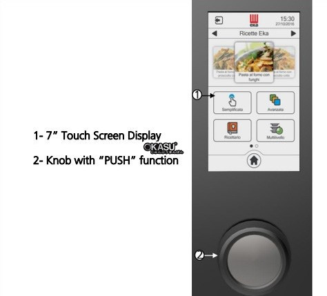 lo nuong hap da nang cam ung 5 khay eka mkf 511 ts  hinh 2