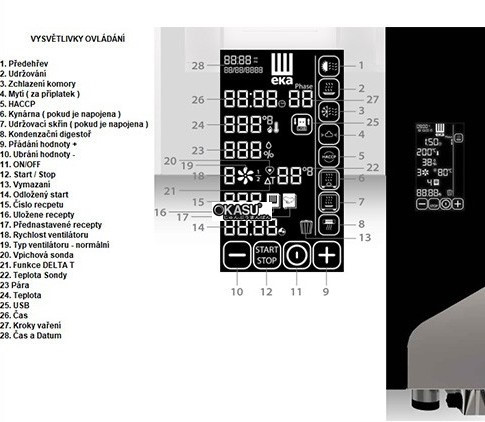 lo nuong hap da nang dien tu 7 khay eka mkf 711 bm  hinh 2