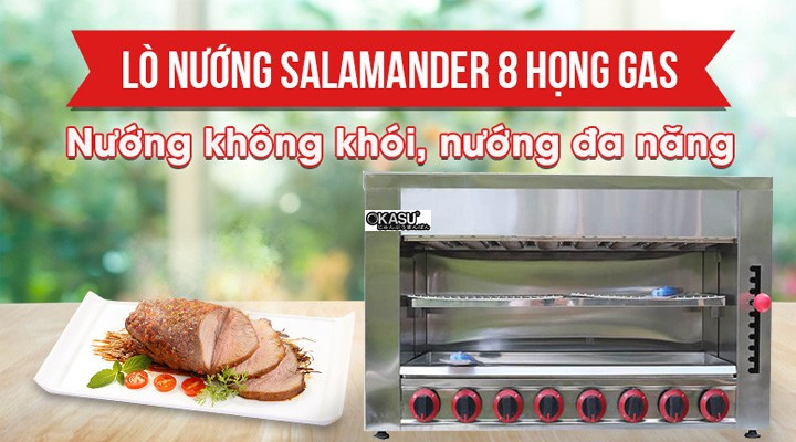 lo nuong salamander 8 hong dung gas sala8g hinh 0