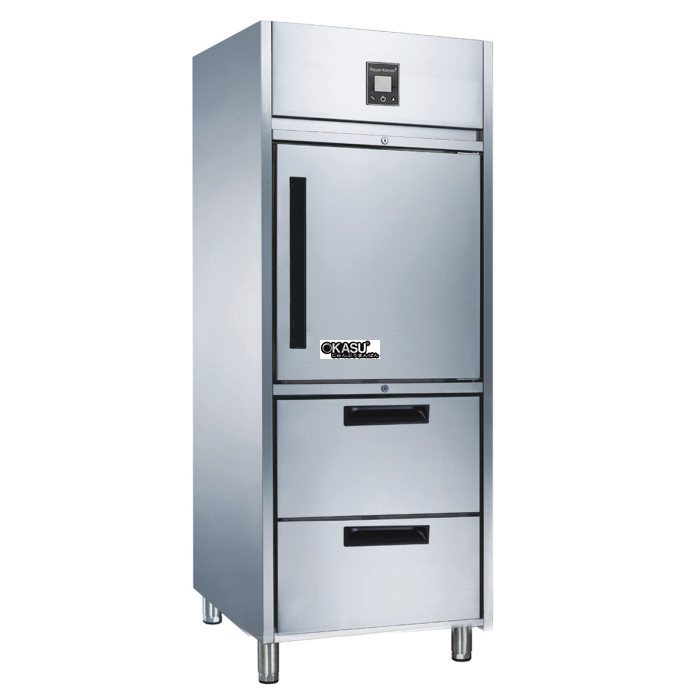 tu mat 1 canh 2 ngan inox kolner kn-pw8u1hn hinh 0