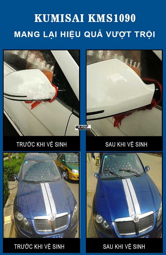 may rua xe hoi nuoc nong kumisai kms1090 hinh 2