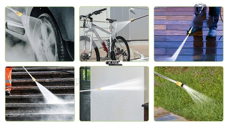 may rua xe bosch aqt 125 3500w (co dieu chinh ap luc) hinh 2