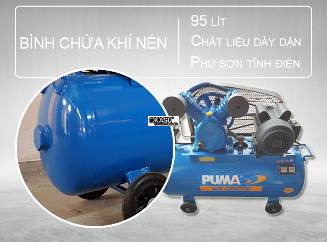 may nen khi mini puma piston gx-20100(2hp) hinh 1