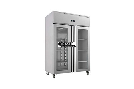 tu mat 2 canh kinh kolner gn1200tn/g hinh 0