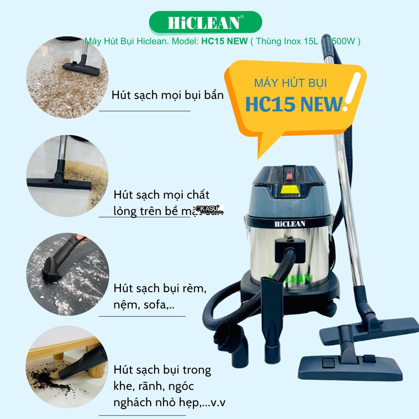 may hut bui cong nghiep hiclean hc15 new hinh 0