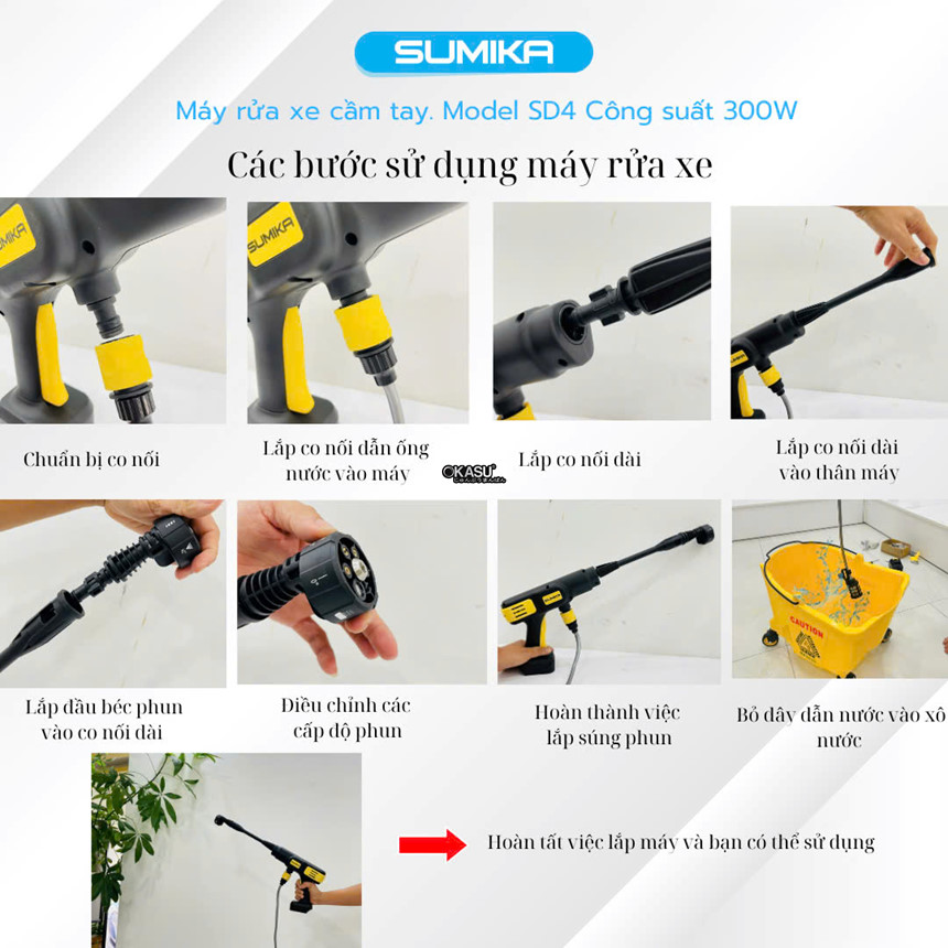 may rua xe dung pin sumika sd4 hinh 2