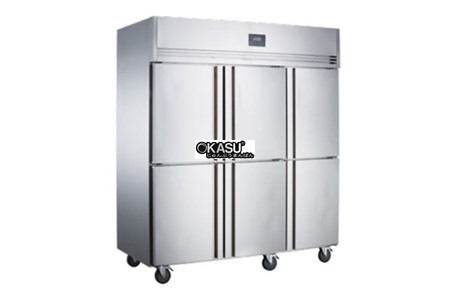 tu mat 6 canh inox kolner nkc1.6l6w ( quat gio) hinh 0