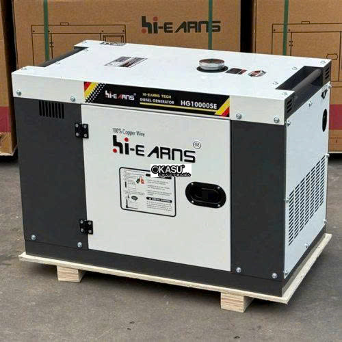 may phat dien chay dau 7.5kw hi-earns hg10000se hinh 1
