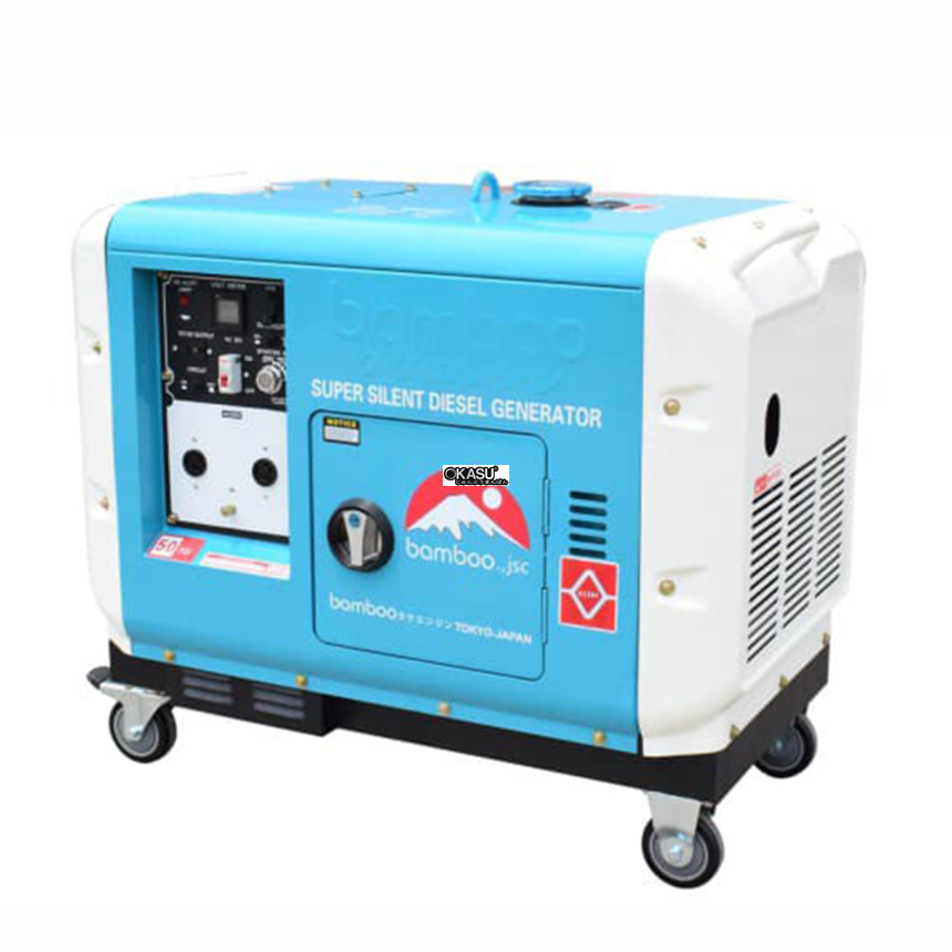 may phat dien chay dau 7kw bamboo bmb8500eat tu ats hinh 0