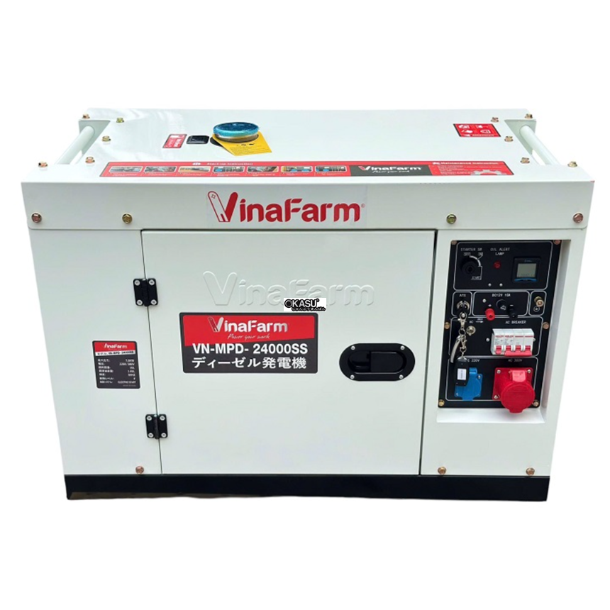 may phat dien 7kw vinafarm vn-mpd-24000ss (220v/380v) hinh 0