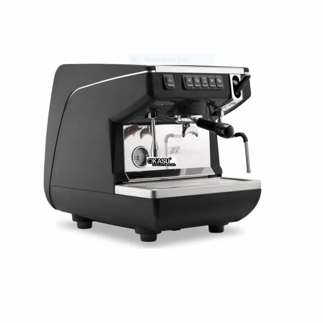  may pha ca phe nuova simonelli model appia life 1 group volumetric hinh 0