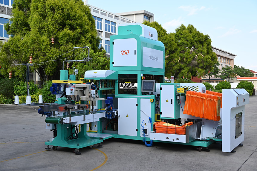 day chuyen dong goi gao tui det pp 5-25kg - zdb-900-q30 hinh 0