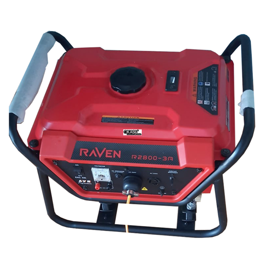 may phat dien chay xang 2kw raven r2800-3a hinh 0