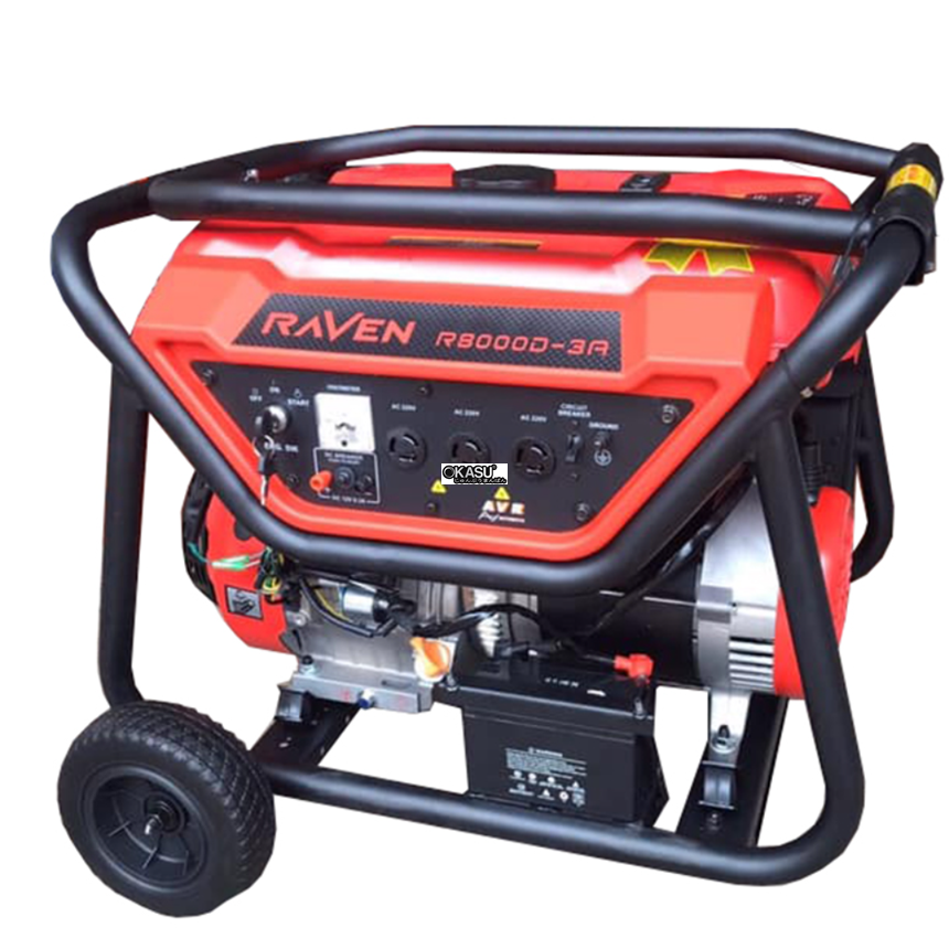 may phat dien chay xang 5kw raven r6800-3a hinh 0