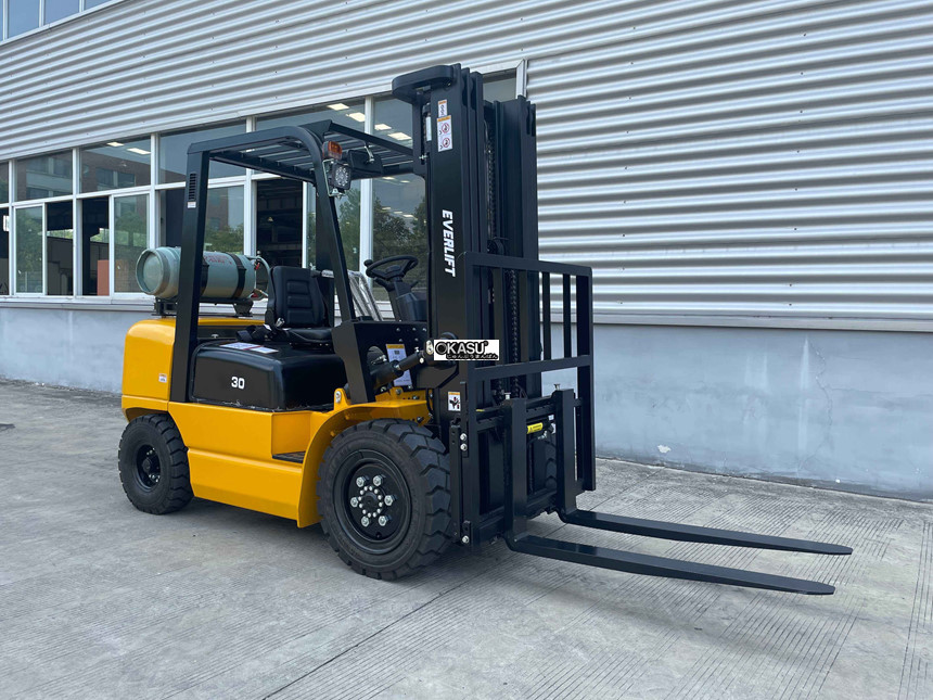 xe nang dong co lpg va xang 3 tan - 13 tan kusami ksm30/40t hinh 0