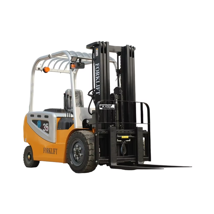 xe nang dien – tai trong 1,5t – 5t, chieu cao nang 3m – 7m kusami ksm20/25/30 hinh 1