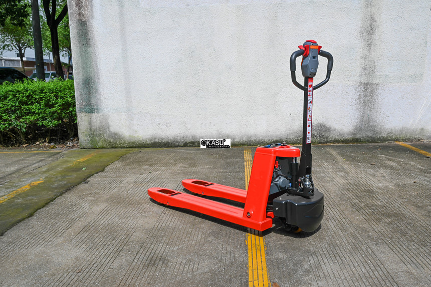 xe nang voi pin lithium dien pallet xe tai va stacker kusami ksm-15e hinh 1