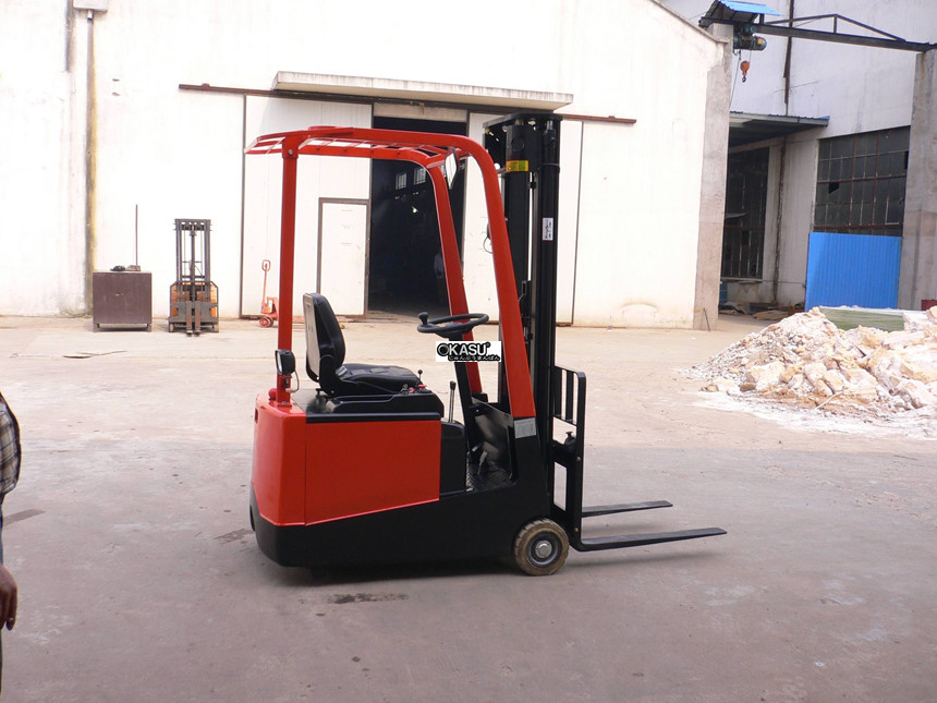 xe nang dien mini 3 banh can bang trong luong 500kg kusami ksm-15em hinh 0