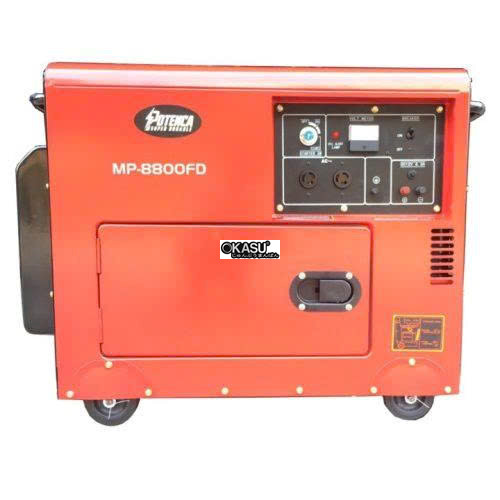 may phat dien chay dau 7kw potenca mp-8800fd hinh 0