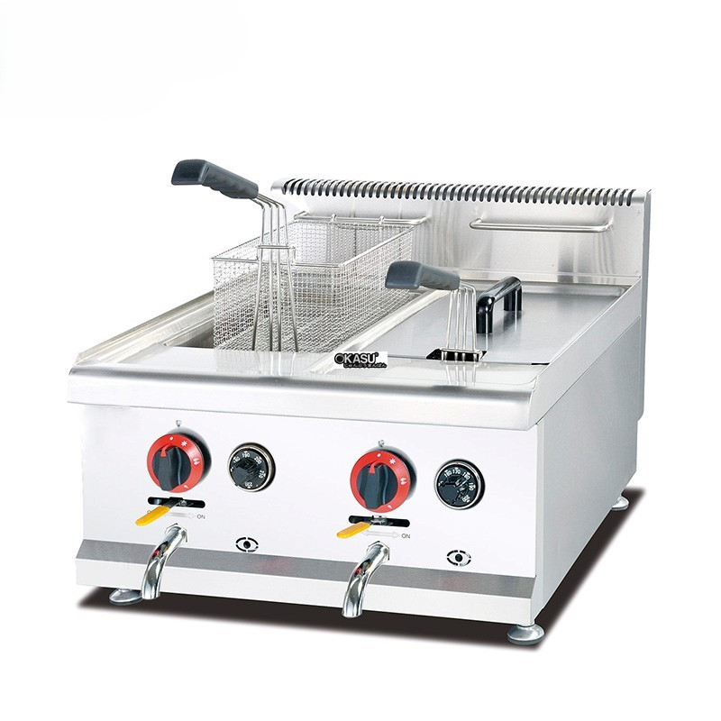 noi chien nhung 2 ngan dung gas de ban jieguan- gf-585 hinh 0