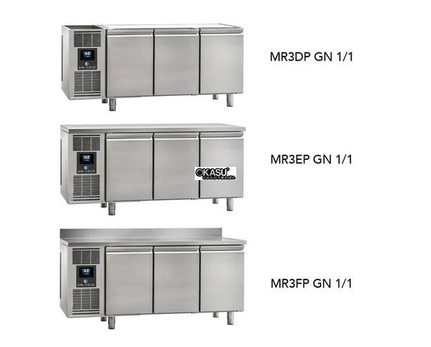 ban mat 3 canh inox sinofcold mr3p gn 1/1 hinh 1