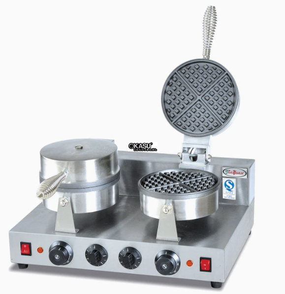 may lam banh waffle 2 ngan jieguan uwb-2 hinh 0