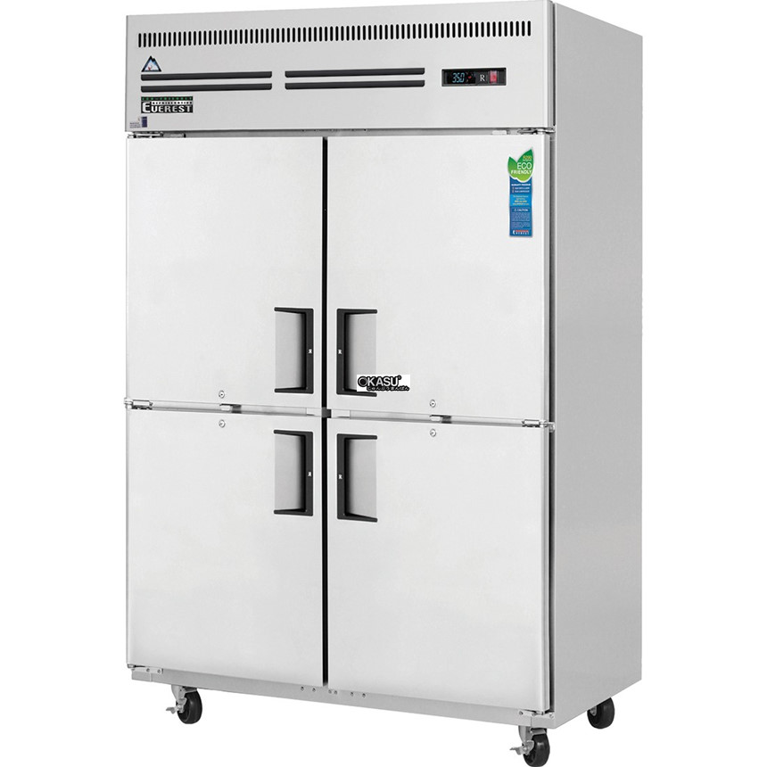 tu mat 4 canh inox everestref esrh4 hinh 0