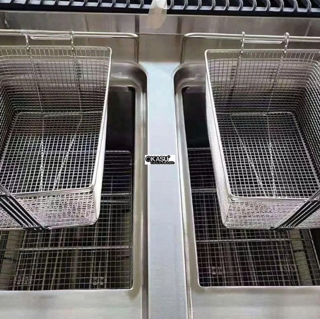 bep chien nhung dien 2 ngan kem tu dung kolner df-885 hinh 1