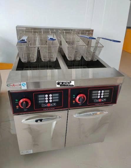 bep chien nhung dien 2 ngan 28l co hen gio kolner df-26-2a hinh 0