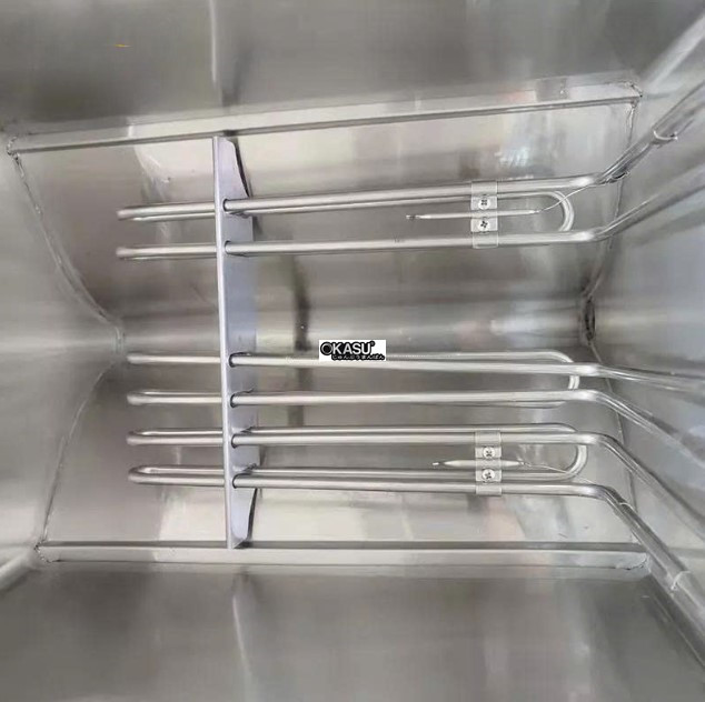 bep chien nhung dien 2 ngan kem tu dung kolner df-885 hinh 2