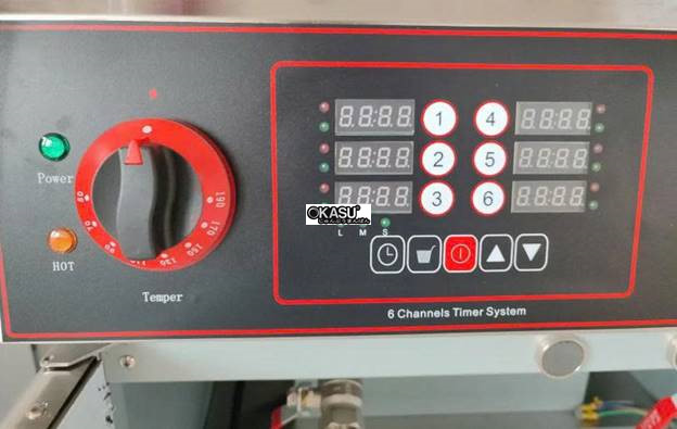 bep chien nhung dien 2 ngan 28l co hen gio kolner df-26-2a hinh 2