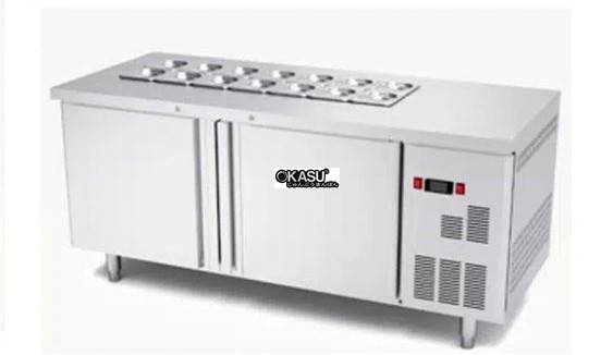 ban mat salad 2 canh nam turbo chef tcs1800 hinh 0